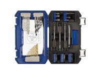 LUX-TOOLS Súprava vrtákov a bitov 51 dielov
