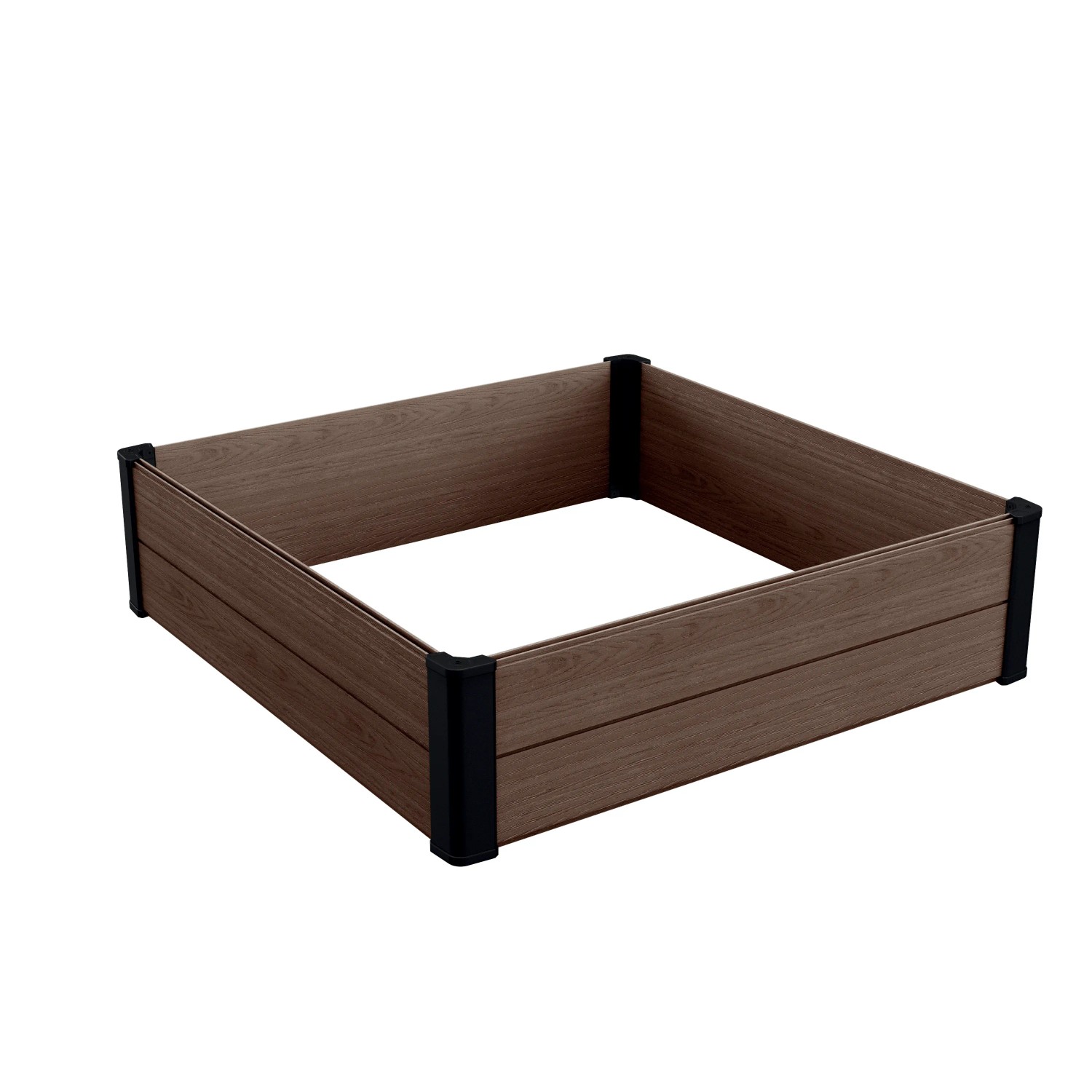 E-shop KETER Vyvýšený záhon Maple Square hnedý 32 x 106 x 106 cm