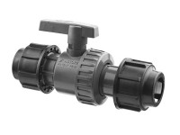 PVC ventil guľový, 32 mm