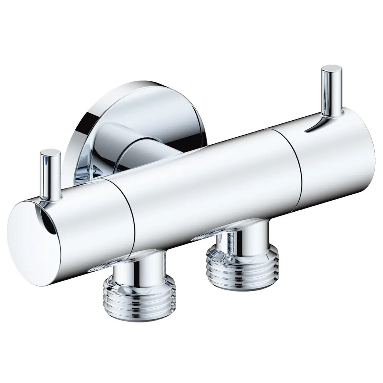 E-shop Dvojventil chróm M1/2" x M3/8" x M3/8"