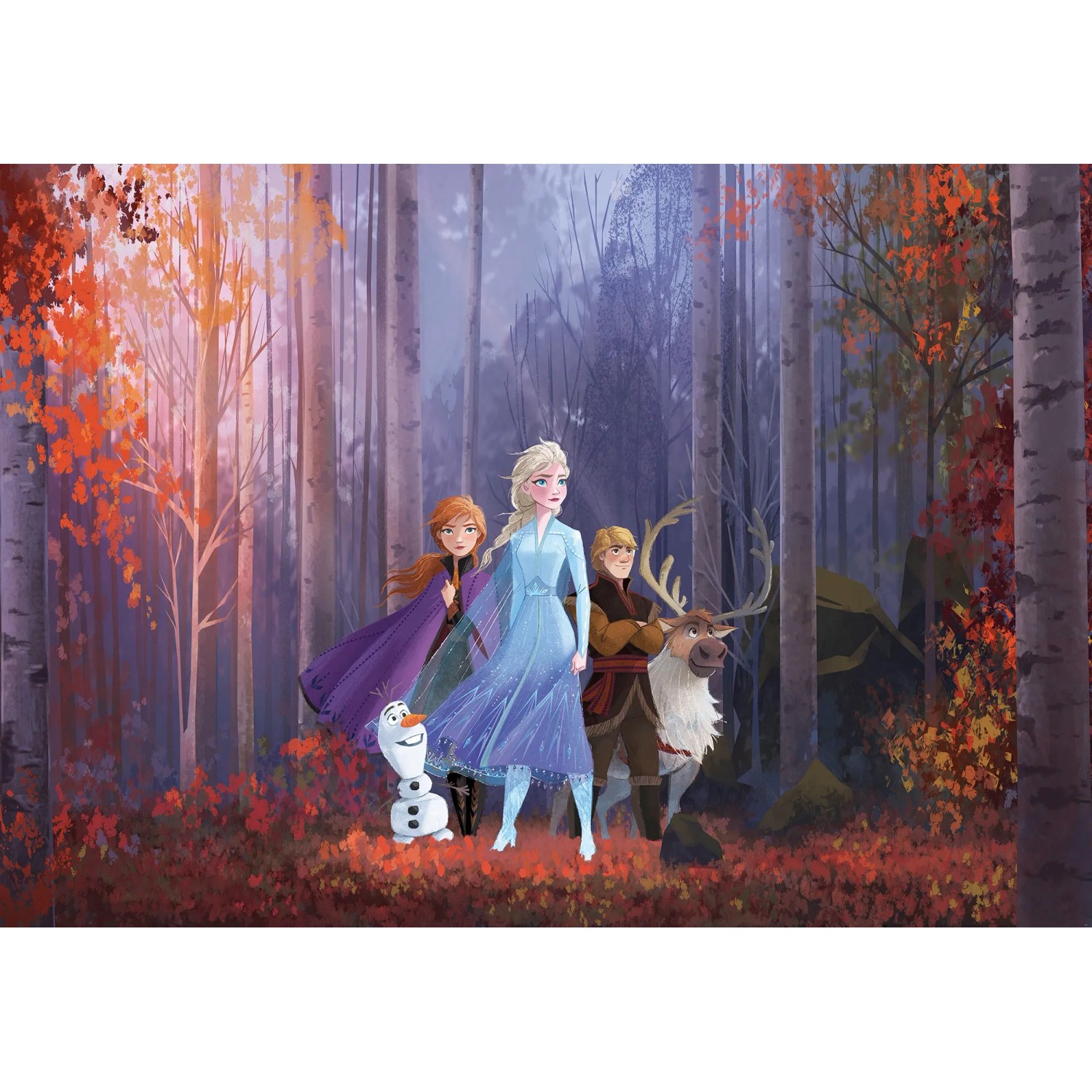 E-shop Komar Vliesová fototapeta Frozen Autumn Glade 400 x 250 cm