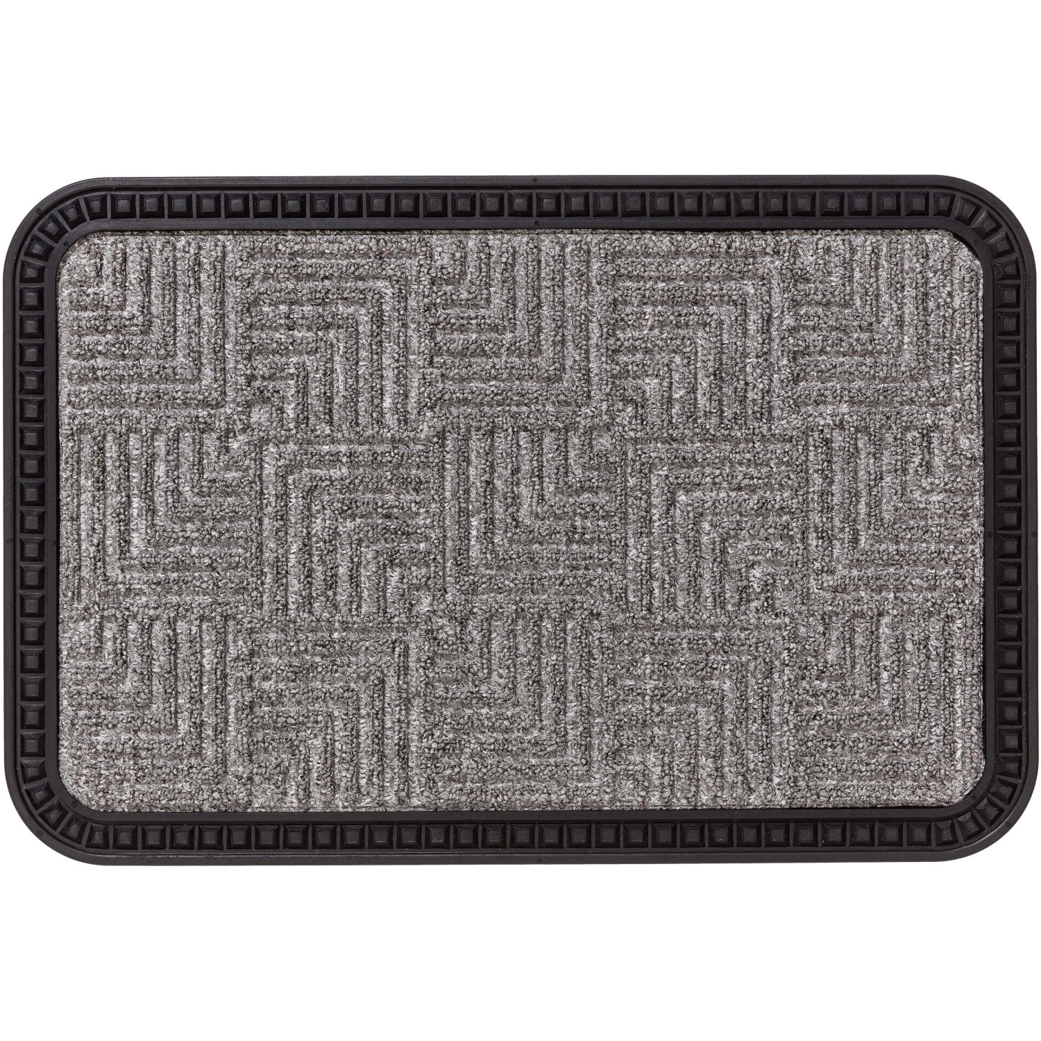 E-shop Astra Rohožka Border Star 50 x 80 cm strieborná