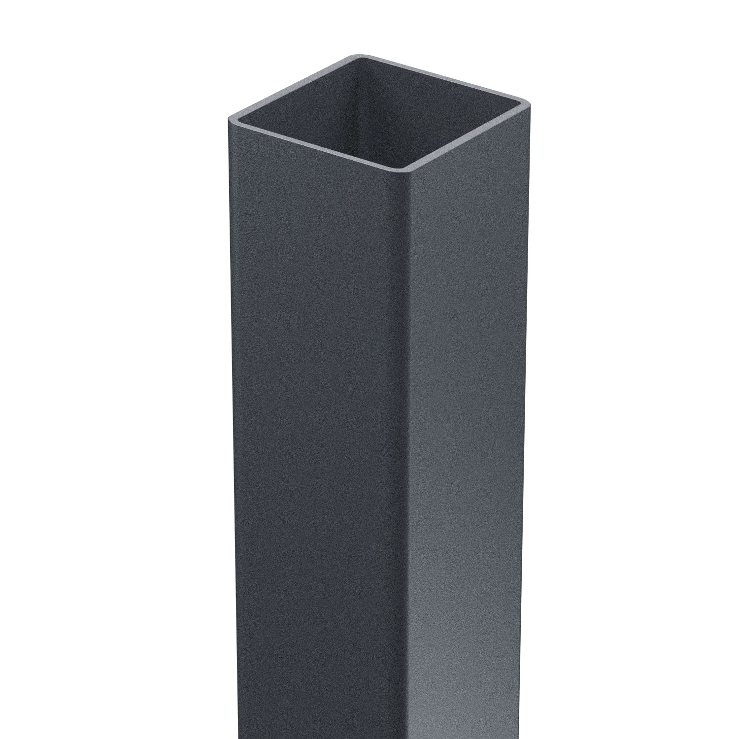 E-shop Budmat Stĺpik na oplotenie, antracit matný, 80 x 80 x 2,0 mm, dĺžka 2300 mm