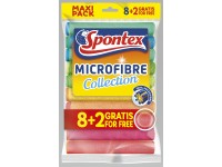 Spontex Utierka z mikrovlákna súprava 8+2 zdarma
