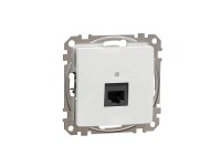 Schneider Electric Dátová zásuvka RJ45 Cat.5e UTP Sedna, biela