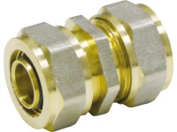 PIPETEC Závitová spojka SFK2020 medená, 20x2 - 20x2