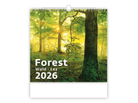 Helma 365 Nástenný kalendár Les 2026
