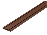 Dvojitý vodiaci profil SlideLine 55 plast hnedý