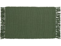 OBI Bavlnený koberec Uni tmavozelený 50 x 80 cm