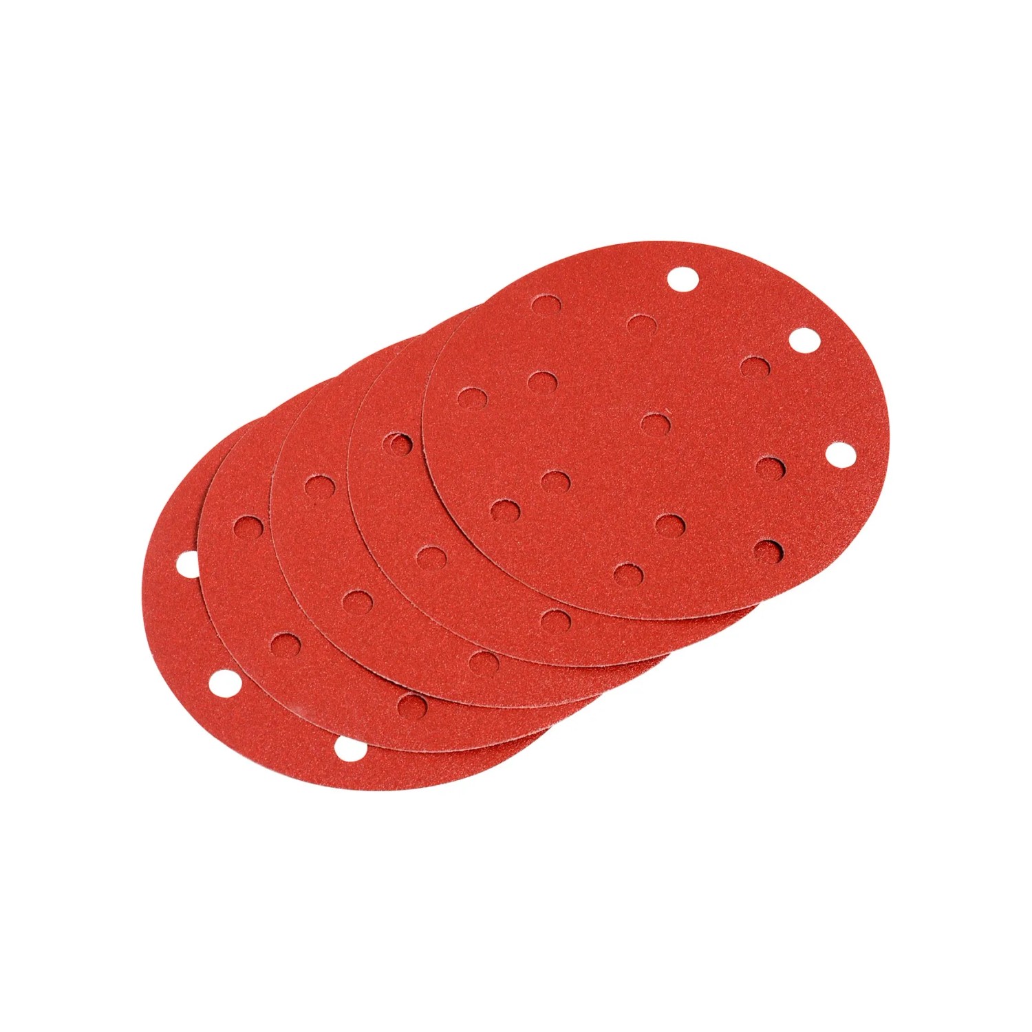 E-shop LUX-TOOLS Brúsny papier pre excentrickú brúsku, 8 otvorov, K180, 115 mm, 5 ks