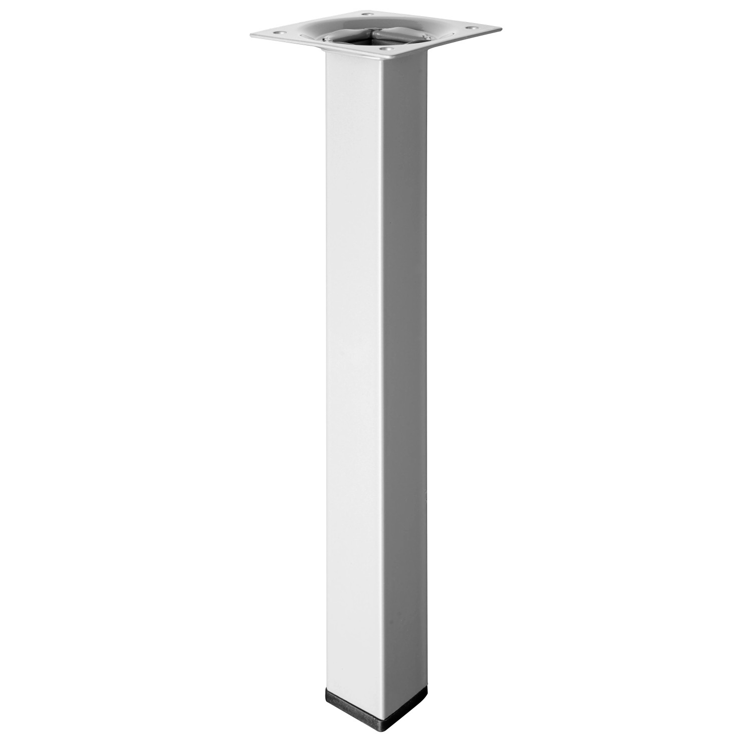 E-shop Hettich Nábytková noha hranatá, hliník, 25 x 25 x 250 mm