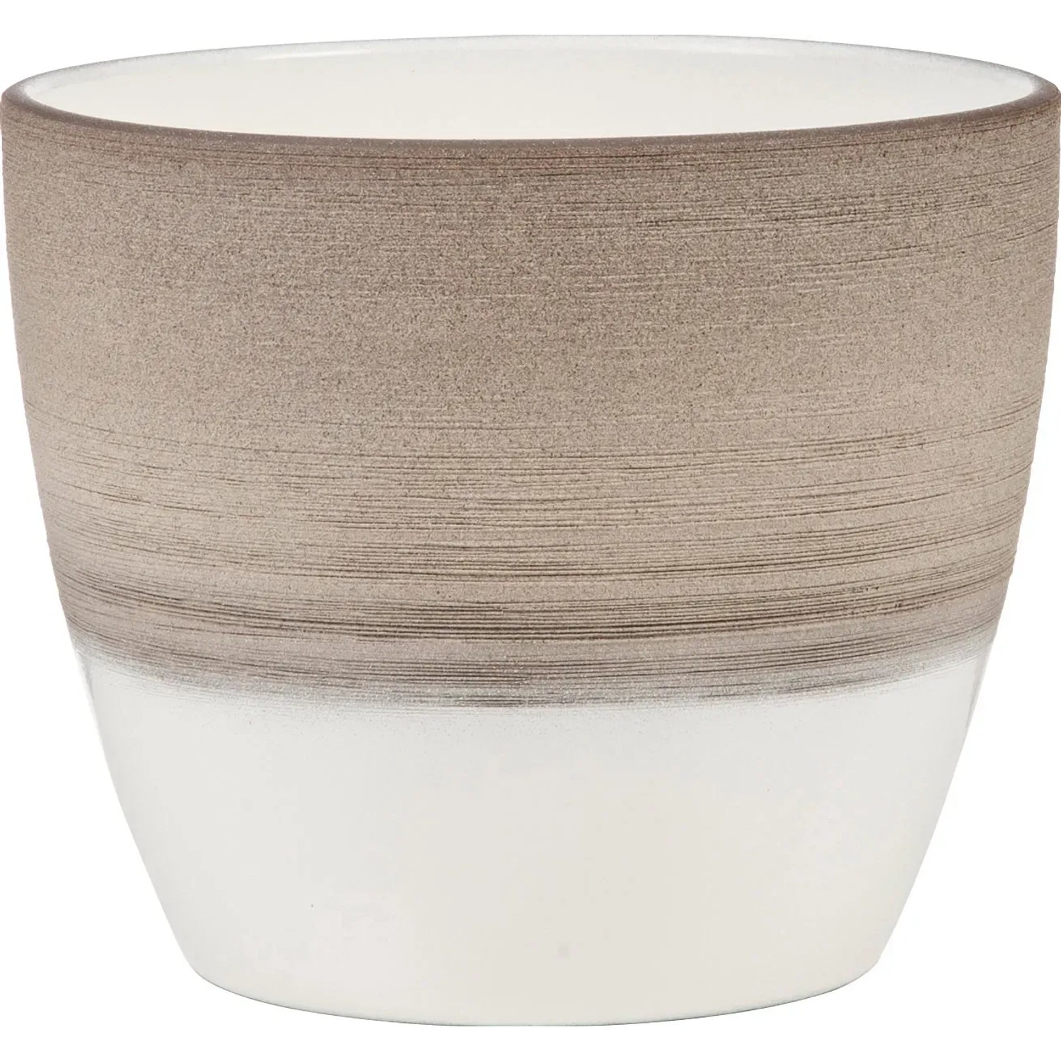 E-shop Scheurich Črepník 950 priemer 14 cm Espresso Cream