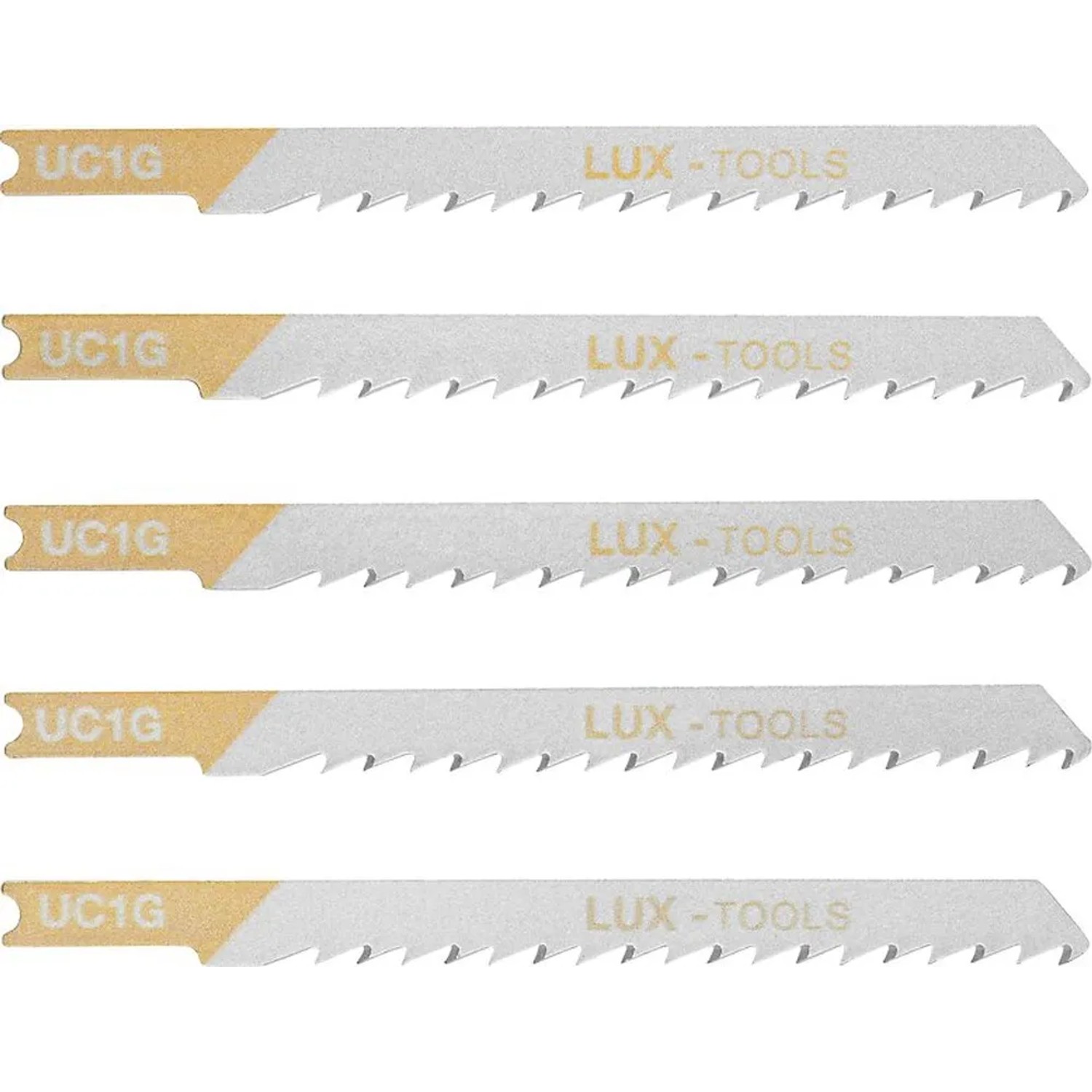 E-shop LUX-TOOLS Listy priamočiarej píly na drevo upínanie U 75 mm rozstup zubov 4 mm