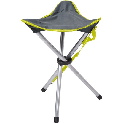 Skladacia stolička z oceľovej rúrky trojnohá