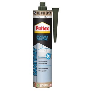 PATTEX Sanitárny silikón biely, 280 ml
