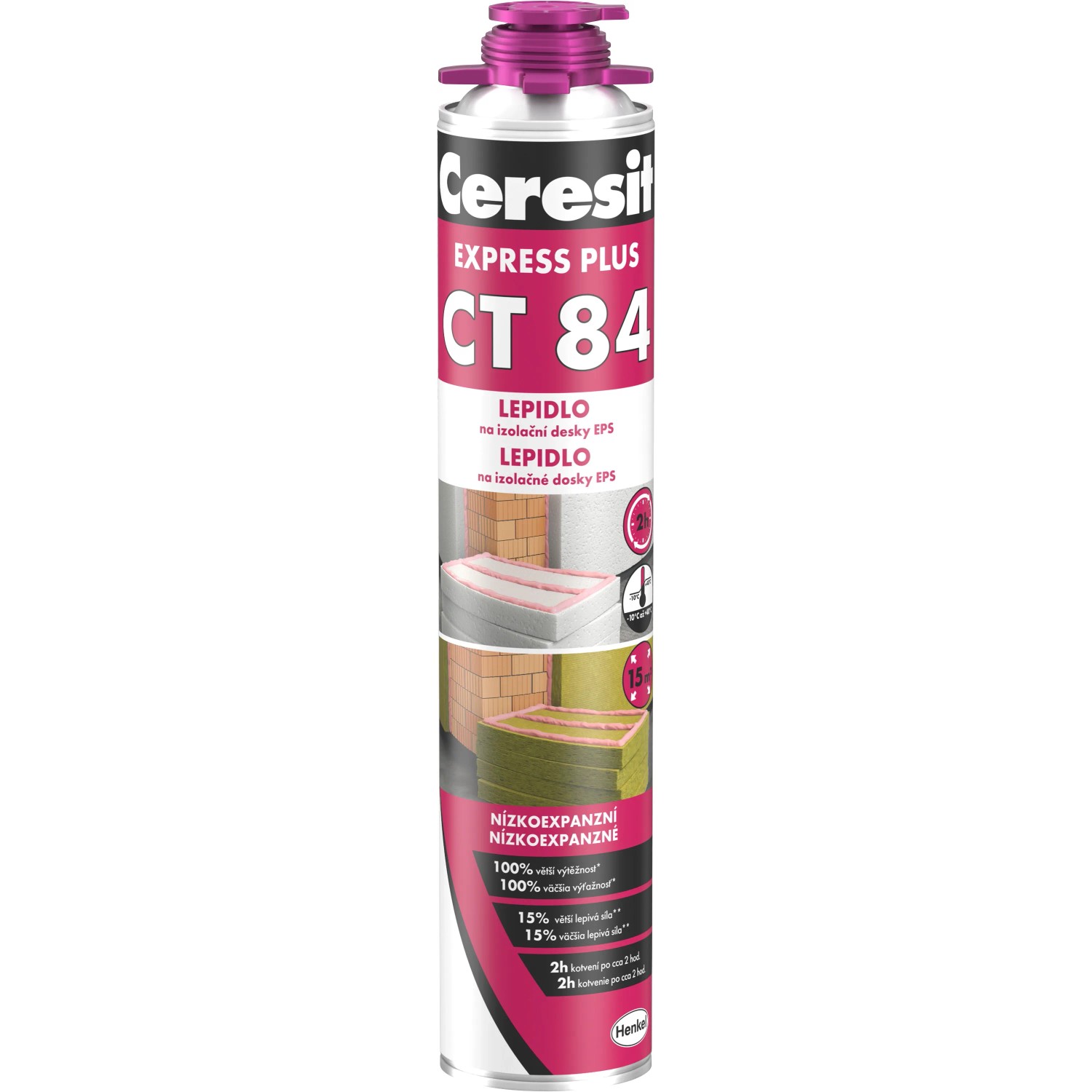 E-shop CERESIT CT 84 Express Plus Polyuretánové montážne lepidlo 850 ml