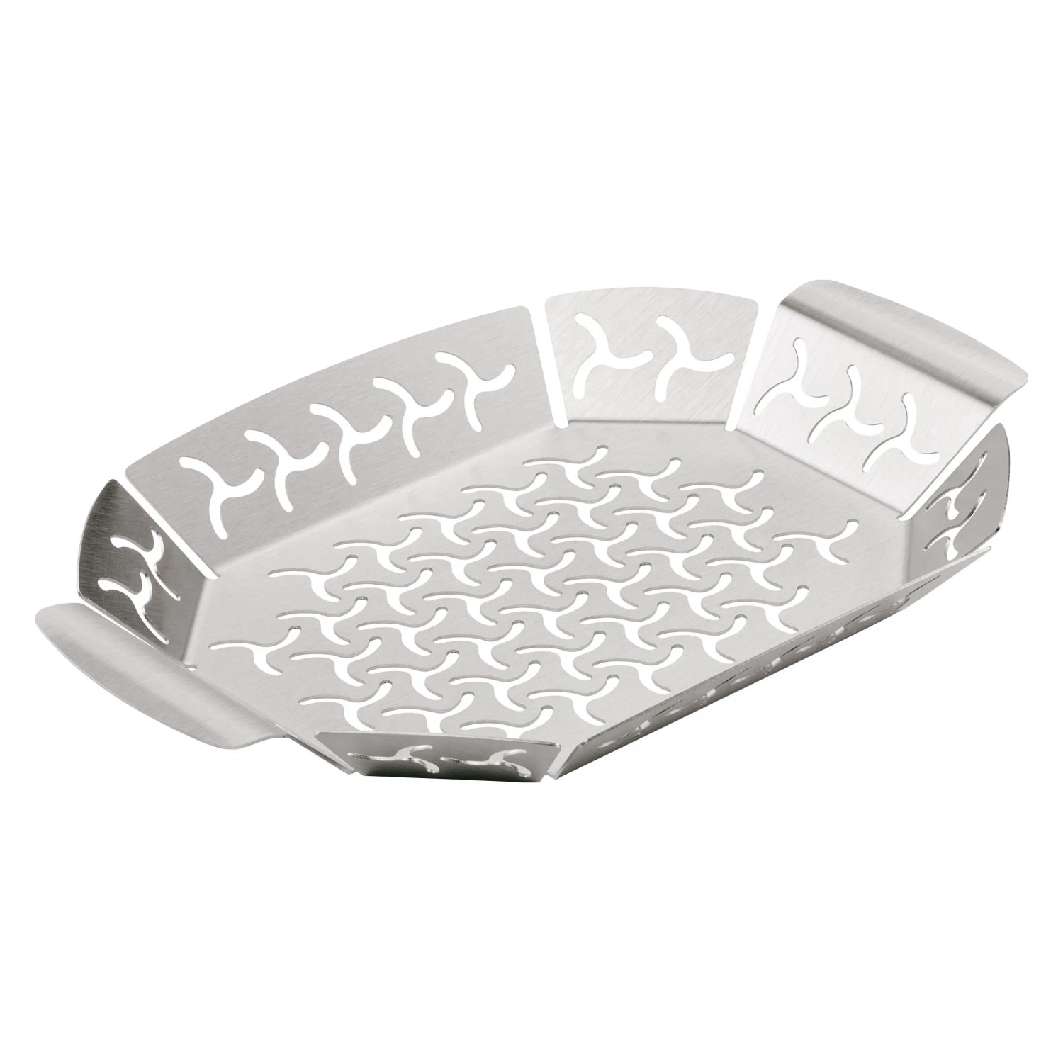 E-shop Weber Premium Grilovací košík na zeleninu, nerezová oceľ, 27,9 x 18,8 x 26,92 cm