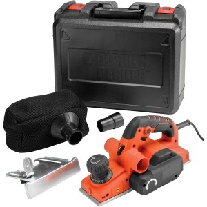 Black+Decker Elektrický hoblík KW750K, 750 W, kufor