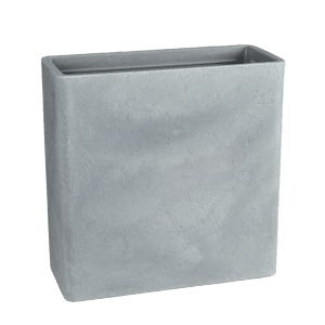 Scheurich deliaca stena C-Cube, 59 cm, kamenná sivá, kvetináč vzhľadu betónu.