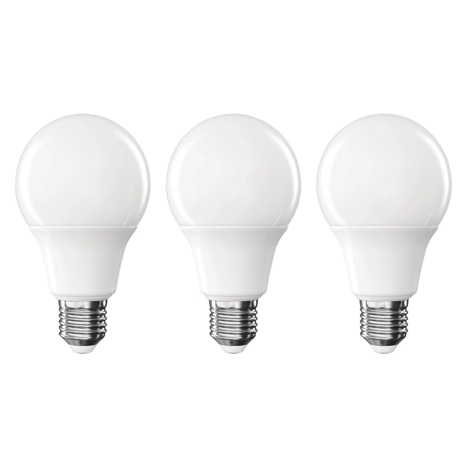 E-shop EMOS LED žiarovka Classic A60, E27, 9,5 W (75 W), 1055lm, 4000K, 3 ks