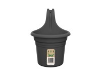 Florus Balkónový kvetináč Mediterran Hanger Single antracit 18 x 26,2 x 24 cm