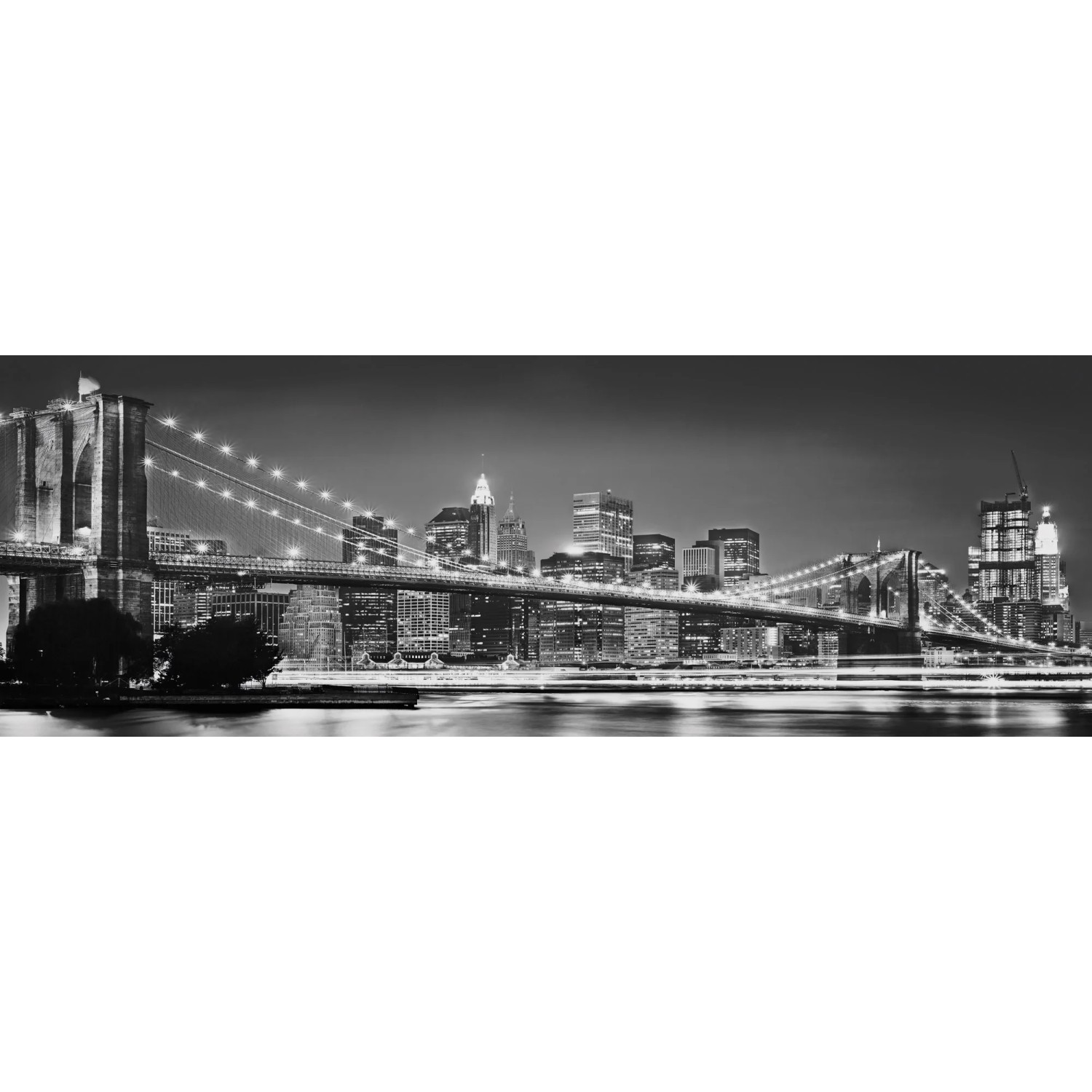 E-shop Komar Vliesová fototapeta Brooklyn Bridge 400 x 140 cm