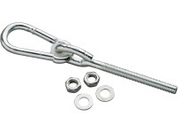 SwingKing Hojdačkový hák s karabínou, M12 x 10 cm SwingKing Hojdačkový hák s karabínou, M12 x 10 cm