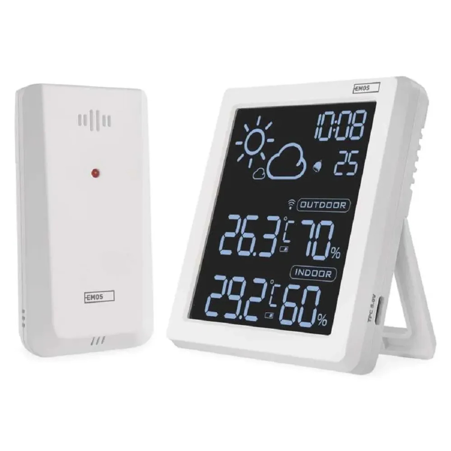 E-shop EMOS Domáca bezdrôtová meteostanica E8647W
