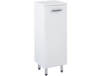 Maximus Spodná kúpeľňová skrinka Eve, 1 dvierka, lesklá biela, 30 cm