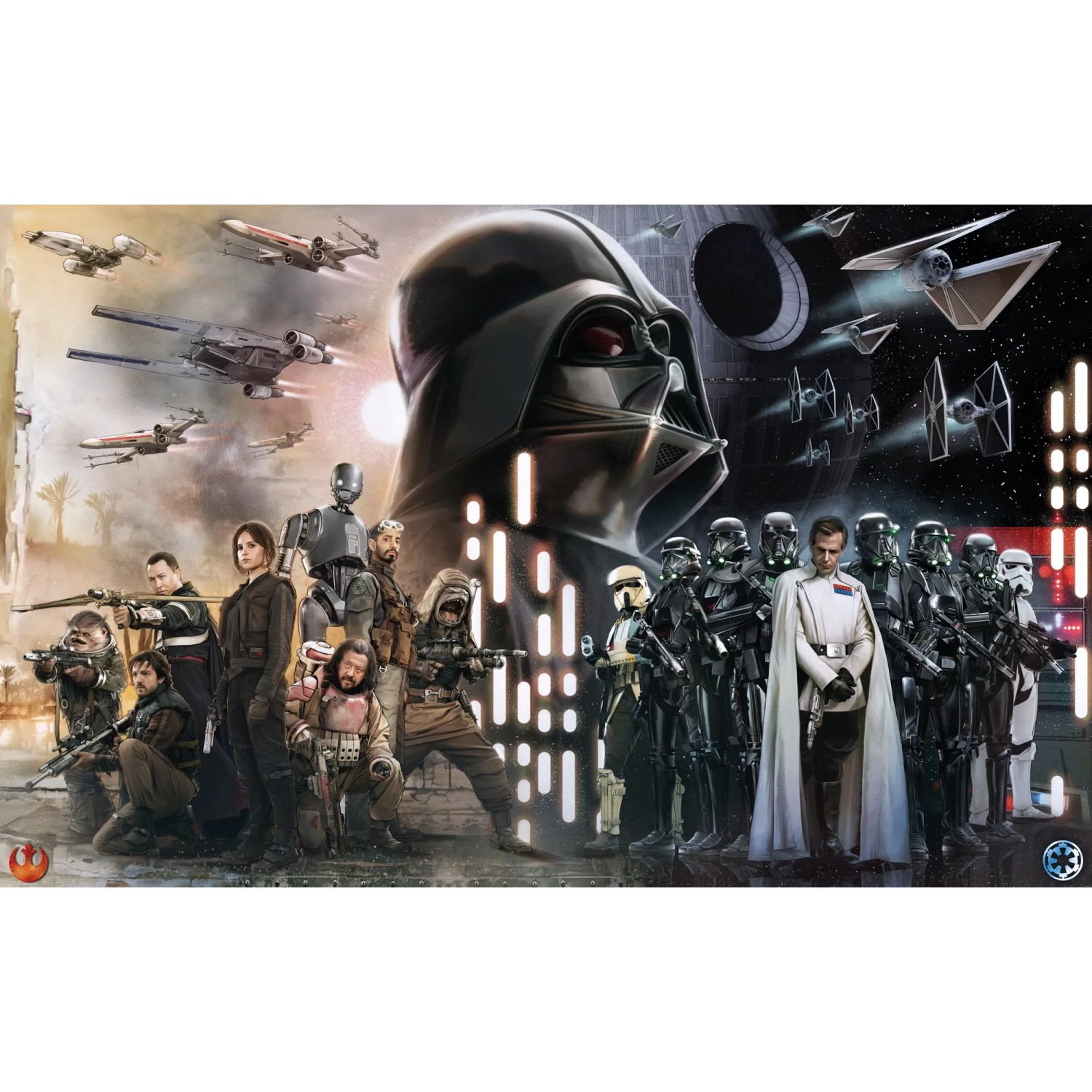 E-shop Komar Vliesová fototapeta Star Wars Collage 400 x 250 cm