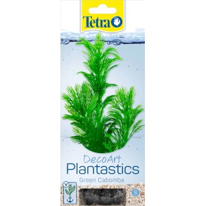 Tetra DecoArt Plant S Green Cabomba umelá rastlina do akvária, realistická replika vodnej rastliny.