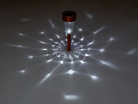 OBI Solárna záhradná LED lampa Cameri medená