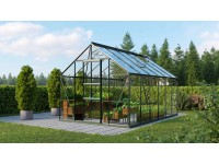 Vitavia Skleník Meridian 1 9900 ESG 3 mm zelený práškovo lakovaný 257 x 383 cm