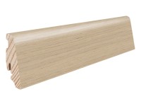 Living by HARO Soklová lišta dyha dub svetlo biely olejovaný 58 x 19 x 2200 mm