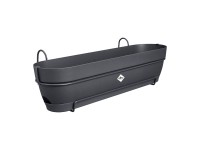 Elho Balkónový kvetináč Vibia Campana Trough All-in-1, antracit, 70 x 26 x 17 cm