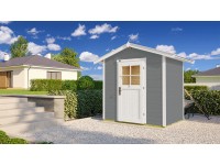 Weka Drevený záhradný domček 223 veľ. 1, sivá, 205 x 154 cm