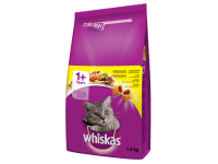 Whiskas Granule pre mačky s kuracím 1,4 kg