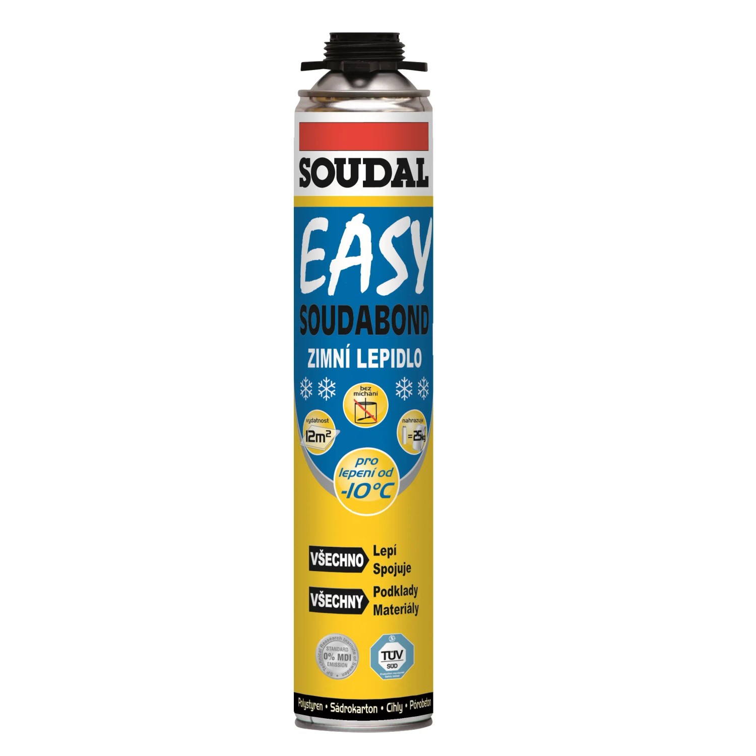 E-shop SOUDAL Zimná lepiaca pištoľová pena Soudabond EASY 750 ml