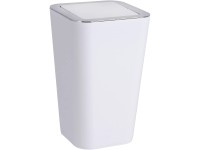 Wenko Odpadkový kôš s výkyvným vekom Candy 6 l biely