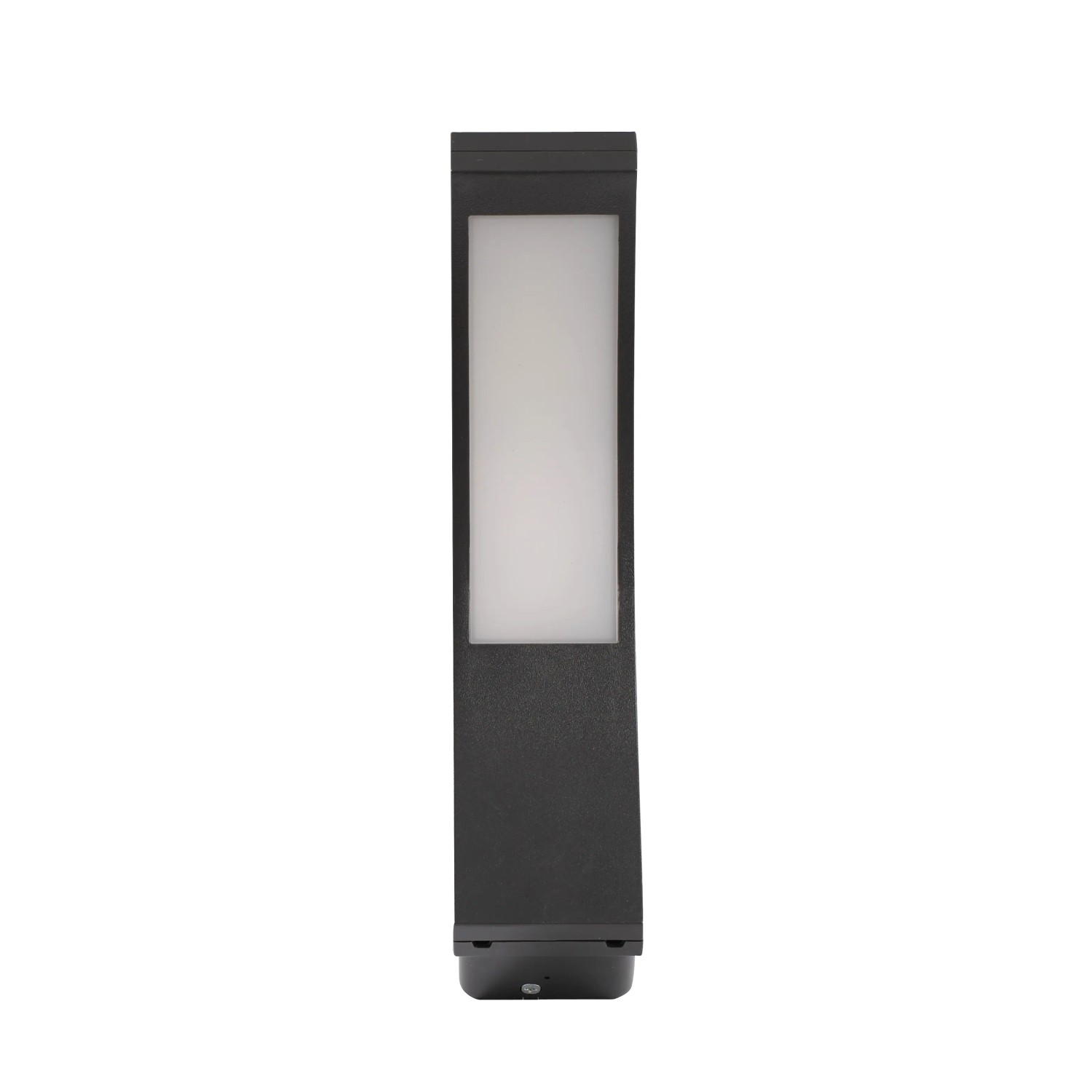 E-shop EURAKLES Nástenné LED svietidlo SCHARLEEN 10W 800lm 4000K IP54 antrac. 25x18,8cm