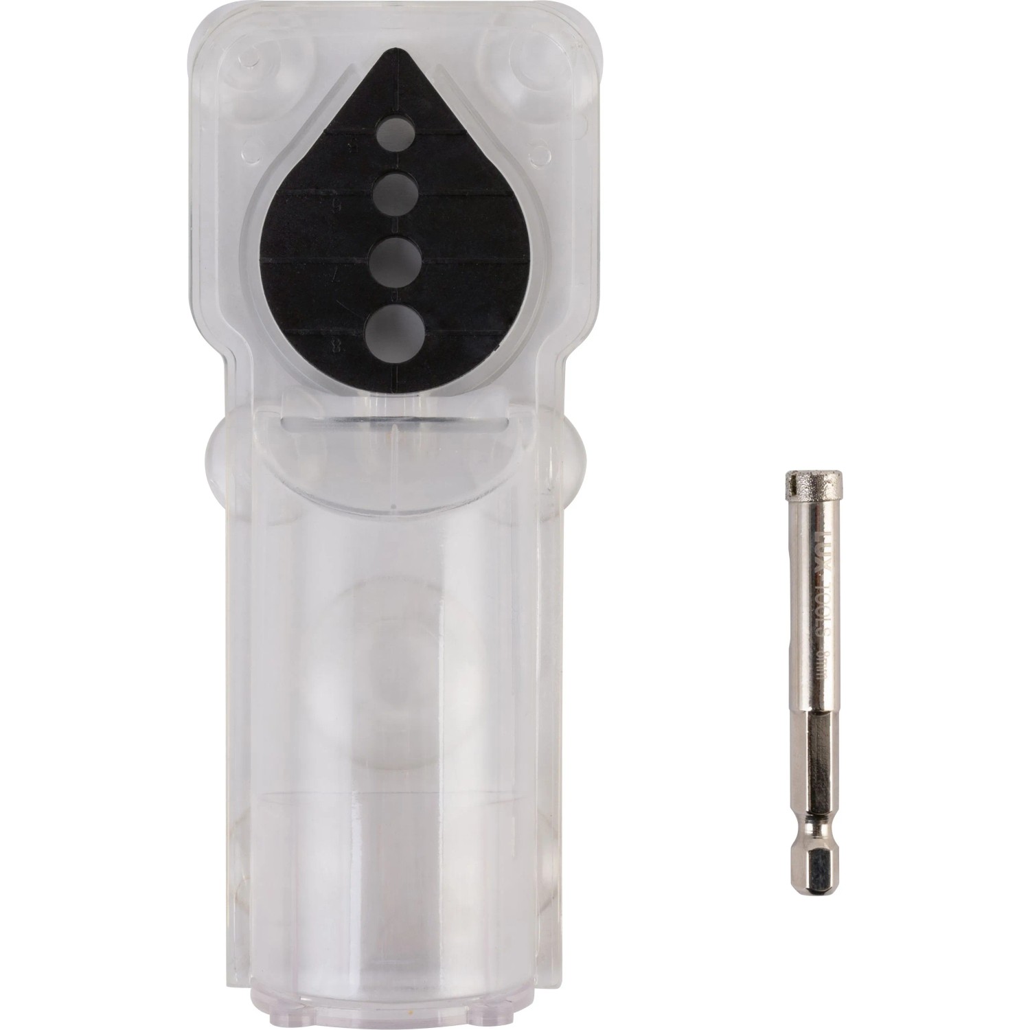 LUX-TOOLS Diamantový vrták pr. 8 x 60 mm vr. vŕtacej šablóny