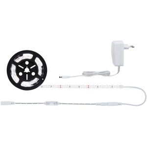 Paulmann LED Power Strip Set, 1,5 m, neutrálna biela, 17 W, s transformátorom, stmievačom a LED pásikom na kotúči.