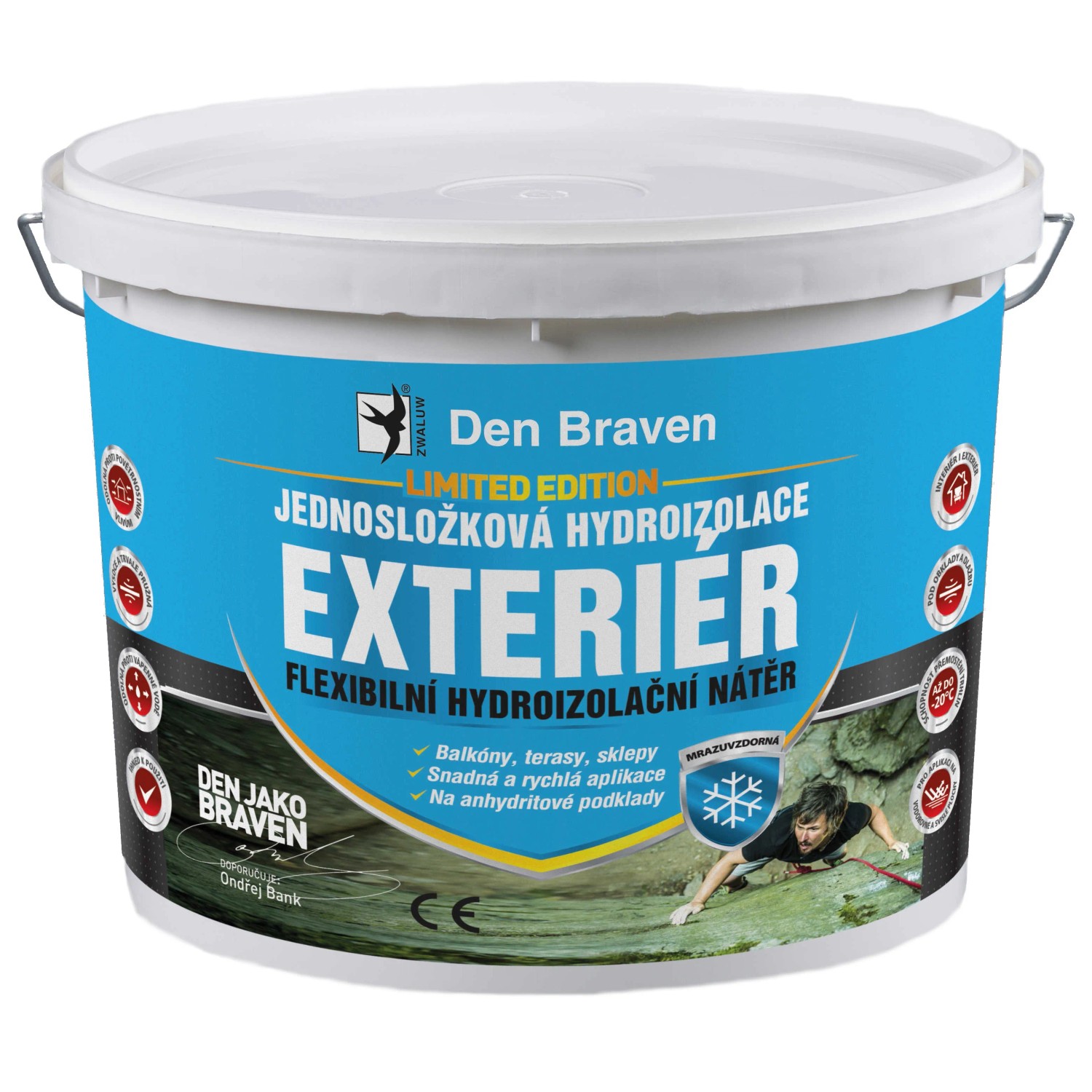 E-shop Den Braven Jednozložková hydroizolácia EXTERIÉR 5 kg