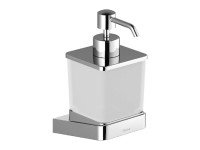 RAVAK Dávkovač na mydlo 10° TD 231, lesklý chróm/matné sklo