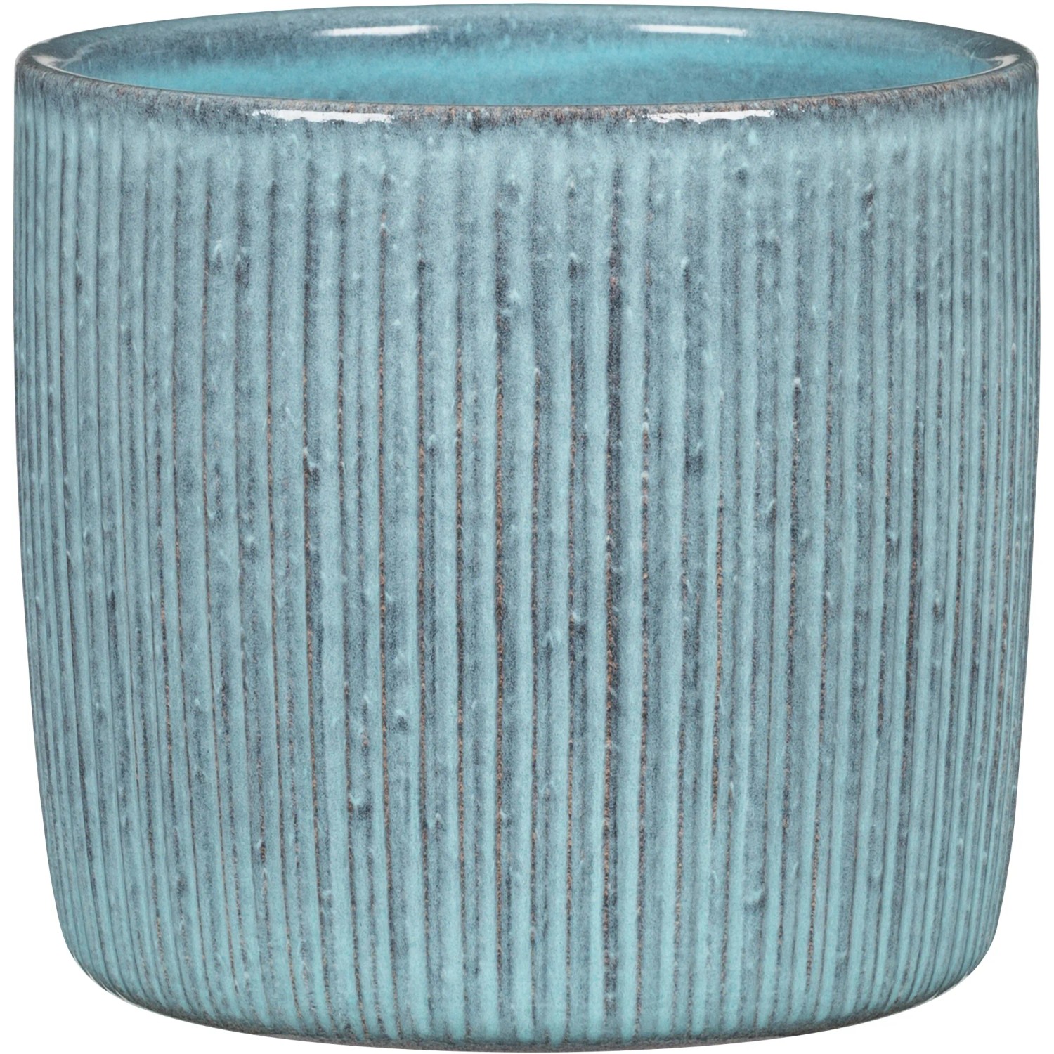 E-shop Scheurich Obal na kvetináč Solido Linea 909 Lagoon, pr. 15 cm