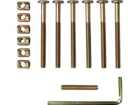 Montážna súprava pre záhradnú lavičku so stolom FSC®