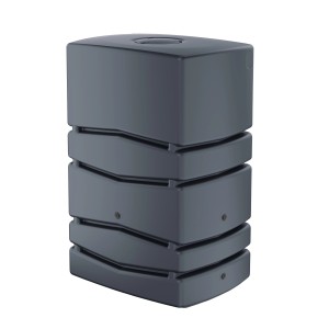 Waterform Aqua Tower nádrž na dažďovú vodu, 450 l, antracit. Hranatá nádrž do záhrady.