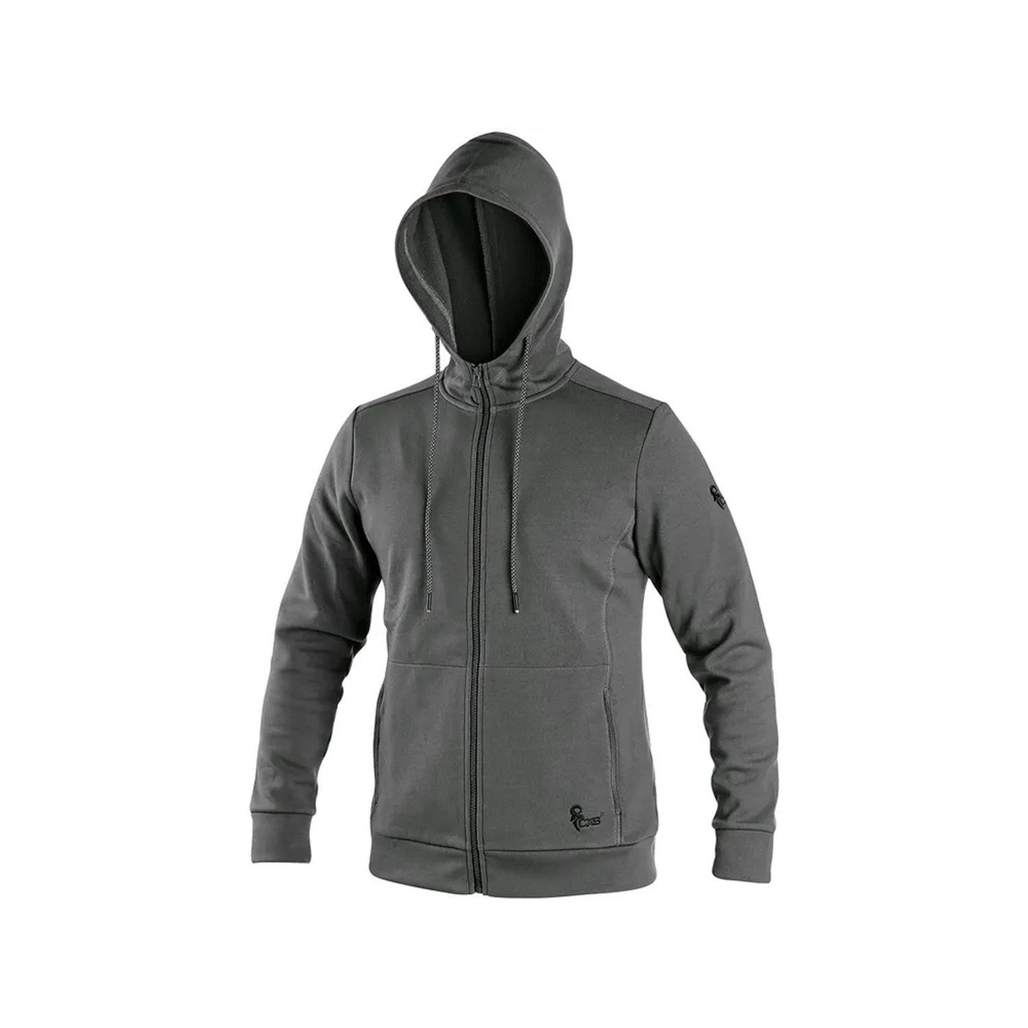 E-shop CXS Pánska mikina HARRISON sivo-čierna 2XL