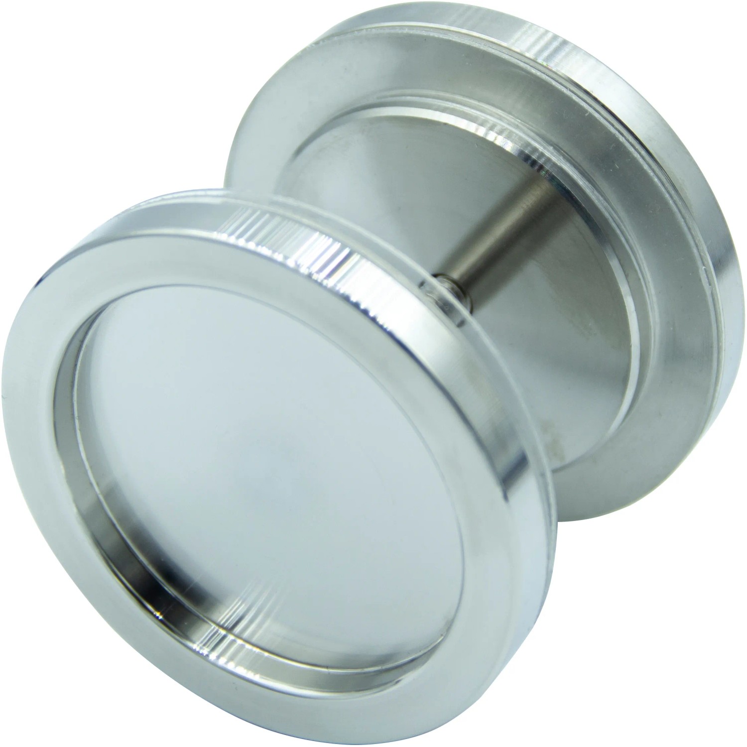 E-shop RADEX Okrúhle madlo pre posuvné dvere oceľové leštené pr. 58 mm, 1 ks