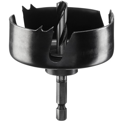 Dierovacia píla Bosch 68 mm pre bodové svetlá, nástroj na vŕtanie otvorov do dreva a sadrokartónu.